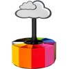 KAJAWIS Rotating Organiser for Colouring Pencils, Desk Organiser for Children,