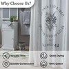 Park Designs Seed Sack Shower Curtain 72''X72''