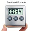 Lancoon 4 Pack Digital Timer with Magnetic Countdown Loud Alarm