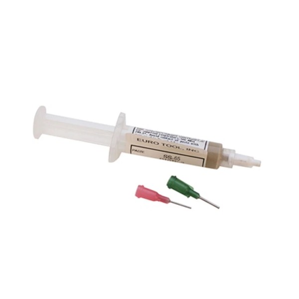 Eurotool Silver Solder Paste Soft SS65 1/4 Troy Ounce With