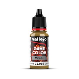 Vallejo Game Farbe, 17-ml-Acrylfarbe Goldfarben, poliert