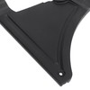 Forkshield Updraft Deflector Shockproof Black Motorcycle Airflow Wind Deflector Fit