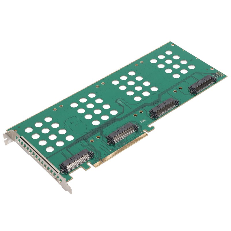 Riser Card PCIE3.0 X16 M.2 U.2 SSD Hard Drive Expansion