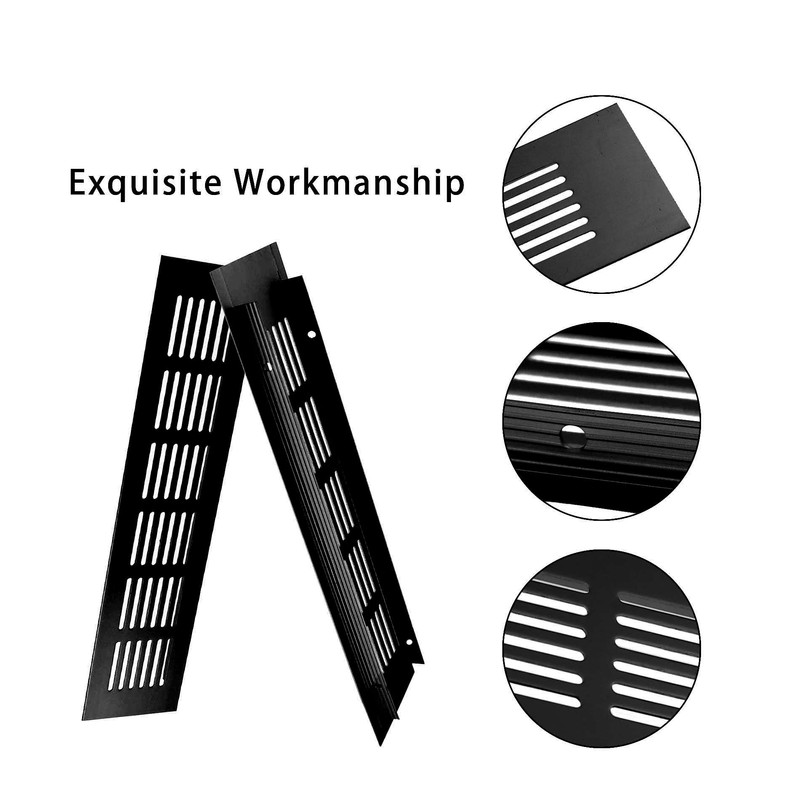 2PCS Air Vent Cover,TTZEZE Aluminium Alloy Rectangle Vent Covers for
