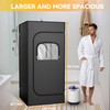 Manastin Portable Steam Sauna, 15 Levels of Foldable Sauna for
