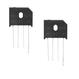 Movilideas - 2 pieces bridge rectifier diode KBU1010 DIP-4 4 pin 1000V 10A