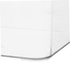 CAXUSD Transparent Desktop Storage Box Multi-function Sundries Organizer Stackable Container