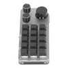 15 Keys 3 Knobs Programmable Keypad Wired USB Wireless Bluetooth