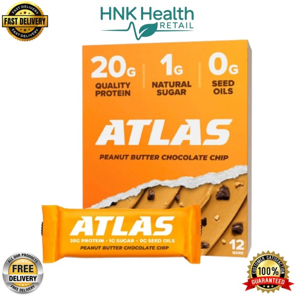 Atlas Protein Bar – 20g Clean Protein – Peanut Butter
