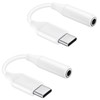 Tek Styz USB C to 3.5mm Headphone Adapter Compatible with