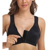 DotVol Women's Front Closure Bra Back Support Posture Correction Bra