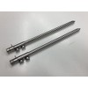 TMC 2 x Bank Sticks 30-50 cm. Solid Stainless Steel.