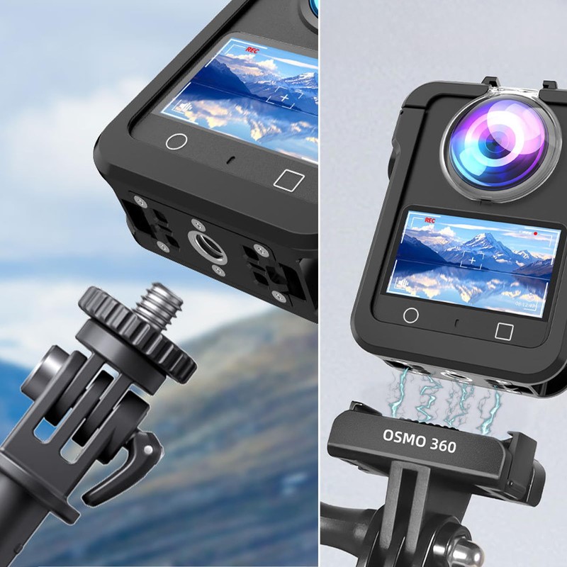 Honbobo Frame for DJI OSMO 360, Plastic Protective Frame Expansion