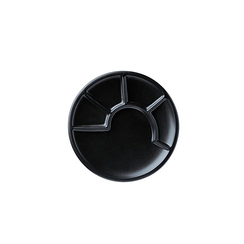 Spring Fondue Plate 23 cm, Black Black