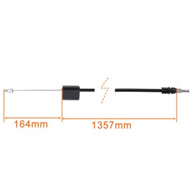Hipa 440934 532440934 Zone Control Cable Compatible with Craftsman Poulan PR550N22S PR500N21SH PO500S PO550R PO550S PO550SH PR450 PR550 PR550H Jonsered Lawn Mower