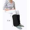Tetote Far Infrared Leg Warmers (Roose), Velcro Wrap, Easy Size,