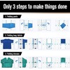 BoxLegend V4 Shirt Folding Board Enlarged and Widened Shirt Folder