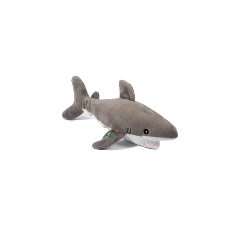 Ancol Made From Shark Dog Toy Soft Plush Interactive Fun