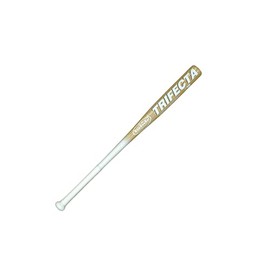 BAMBOOBAT Adult White Handle/Brown Barrel Trifecta Softball 1 Year Warranty (TRI-HWBG-34-30SB)