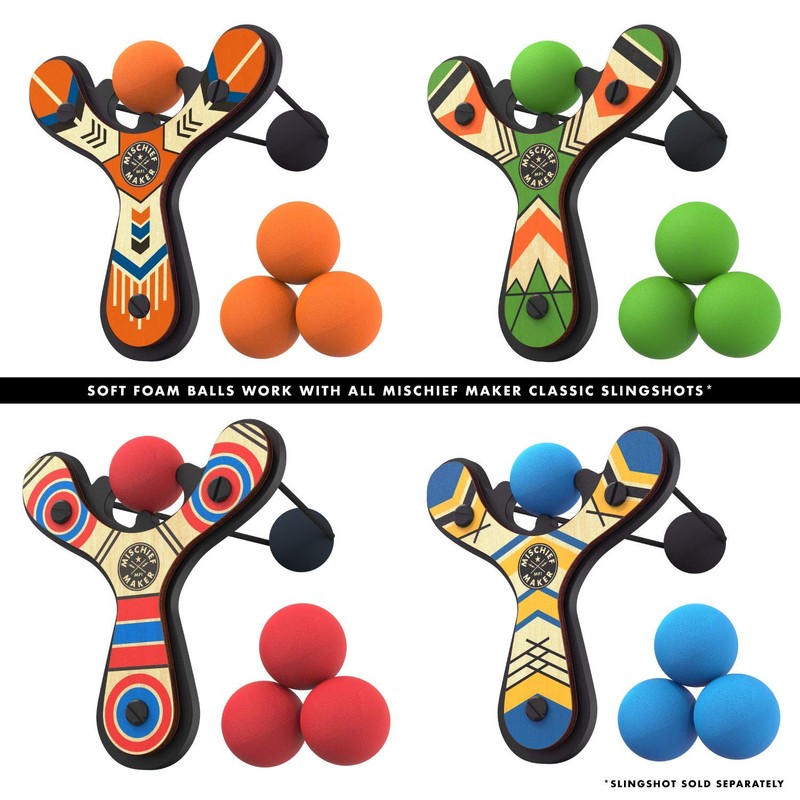 Mighty Fun! Mischief Maker Toy Slingshot Foam Balls Refill Pack