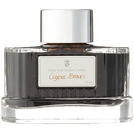 Graf von Faber-Castell Ink bottle Cognac 75ml,brown