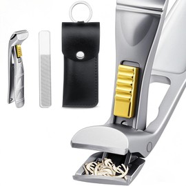 XGIZMOO Toenail Clippers for Thick Toenails-Angled Head,Toe Nail Clippers for Thick Nails for Seniors,Finger Nail Clippers for Men with Wide Jaw Opening, Heavy-Duty Nail Cutters