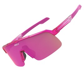 VELO Slider – Phantom – Sports Sunglasses (Pinkout, Large Adult)