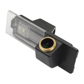 HD Golden Camera 1280 x 720p Night Vision Reversing Camera Parking Camera Colour Camera Waterproof Colour Rear View Camera for 1 Series 120i E81 E87 F20 135i 640i Mini Countryman Couper R55 R57 R60