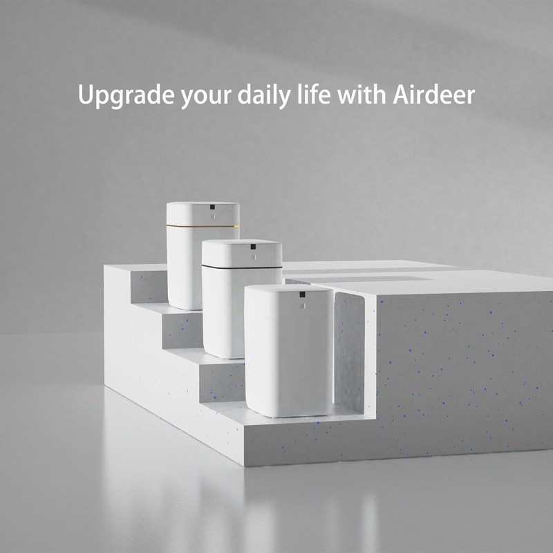 Airdeer Automatic Trash Can, 4 Gallon Self Sealing and Self-Changing