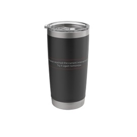 Human Interaction Limit Loner Antisocial Capacity Introvert Stainless Steel Insulated Tumbler