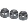PATIKIL 63mm ID Atrium Drain Grate Cover, Round Outdoor UPVC