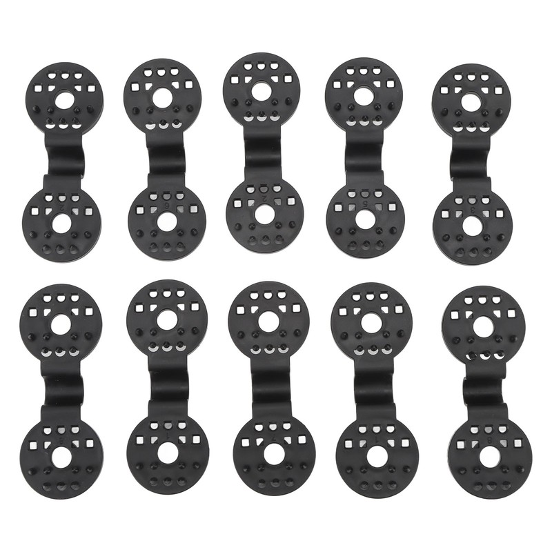 100pcs Shade Cloth Plastic Clips Round Fixing Clips for Greenhouse