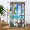 Ulticool Shower Curtain - Beach Sea Nature - 120 x
