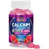 Calcium Supplement Gummies - Sugar Free Calcium Gummy with 400