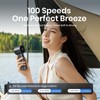 Sowmow Portable Handheld Turbo Fan, 100 Speeds Adjustable Mini Personal
