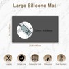 23.6"x15.7"(60cmx40cm) Large Silicone Mat for Kitchen Counter, Non-Slip Heat Resistant