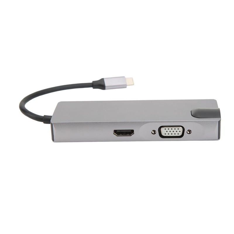 8 in 1 Type C to VGA HD Multimedia Interface