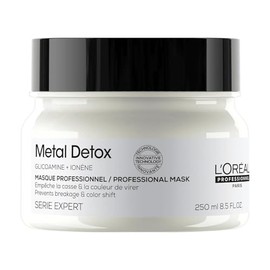L'Oréal Professionnel Metal Detox Mascarilla Capilar Anti-Metales, Cabello más Suave y Nutrido, Reduce el Quiebre, Protege el Color y Aumenta el Brillo, 250 ml