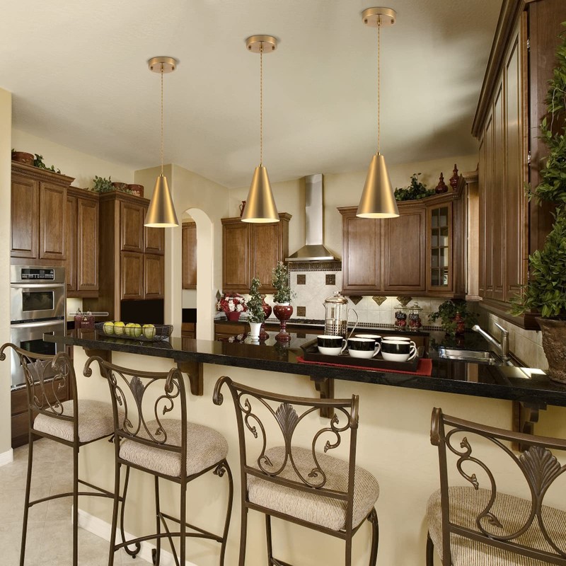 Gold Pendant Lights Kitchen Island,Dining Room Light Fixtures Over Table