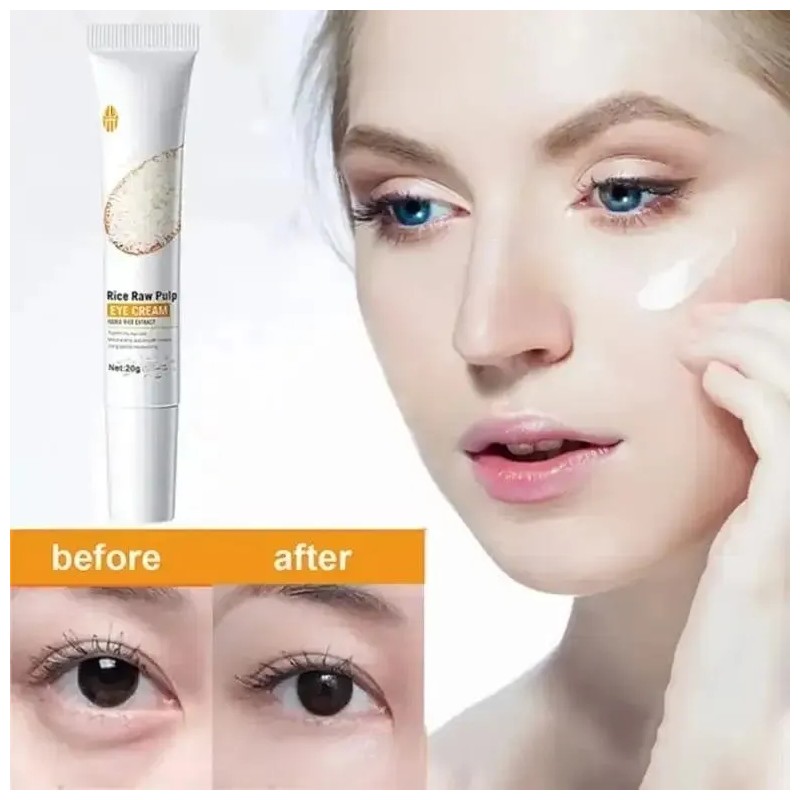 Crema Ojos Todo Tipo Piel Quita Ojeras Madura Noche