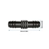 25 Pieces 16 mm Irrigation Connectors, Plastic Drip Irrigation Hose