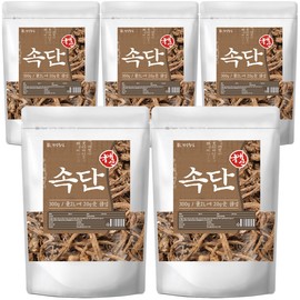 Domestic dried quick cut 5 pieces 300g / 국산 말린 속단 300g 5개
