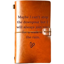 Etigifry Friendship Gifts for Women, Friend Leather Journal, 140 Page Refillable Writing Journal, Best Friend Gift for Women, Valentines Day Birthday Gifts for Best Friend Women, Bestie, BFF