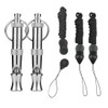 HONGECB Professional Dog Whistle, Pack of 2 Stainless Steel High