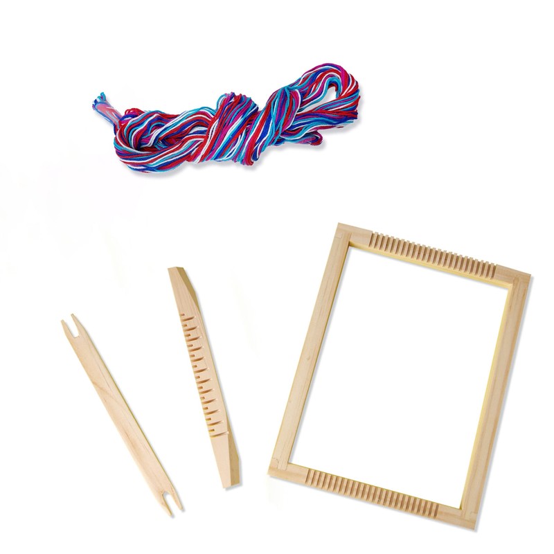 SES 00876 Weaving Loom, Multicolor