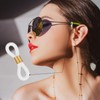 Giantree 40 Pack Eyeglass Chain Connector, Adjustable Anti-Slip Silicone Eyeglass