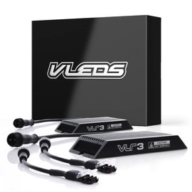 VLEDS 2pcs VLR-3 LED Turn Signal Load Resistor (4 Bulb Value) w/DuoTap Harness 3 Ohm