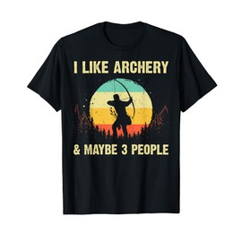 Cool Archery For Men Dad Bowhunter Archer Arrow Bow Hunter T-Shirt