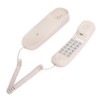 Wall Telephone, TC990 Wired Landline Telephone Beige Table Mount Wall
