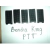 BK RADIO bendix Replacement RUBBER PTT BUTTON Bendix King BK